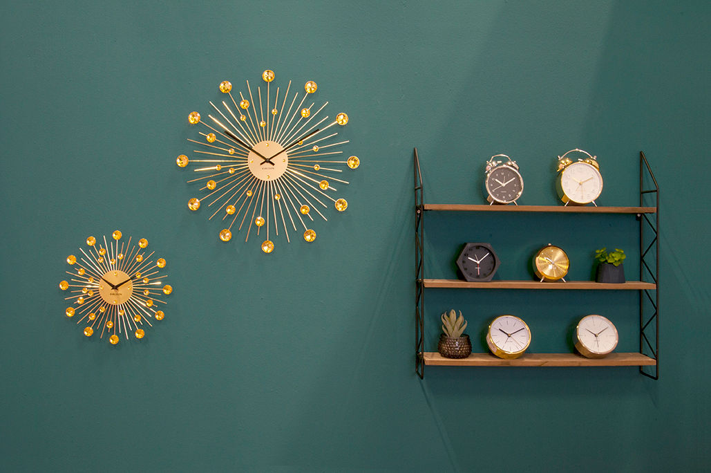 Wandklok Tibura Goud - Afbeelding 3