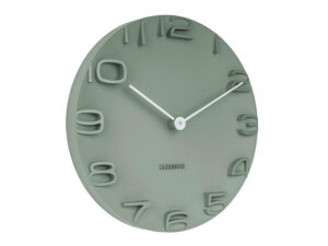 Wandklok Daaltis Chroom