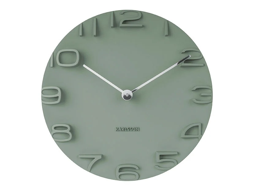 Wandklok Daaltis Chroom - Afbeelding 2