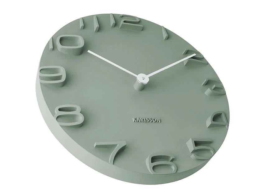 Wandklok Daaltis Chroom - Afbeelding 3
