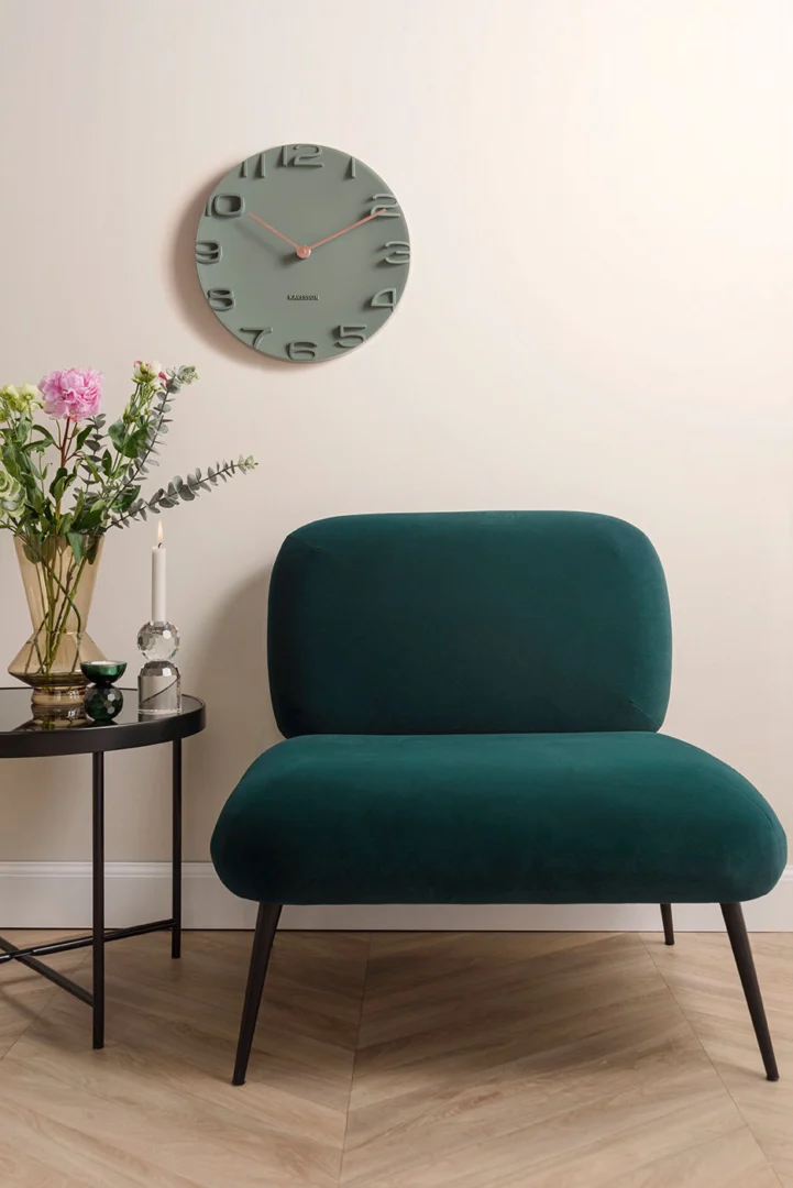 Wandklok Daaltis Chroom - Afbeelding 5