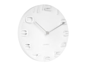 Wandklok Zaunsas Chroom