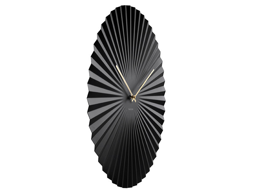 Wandklok Zinsone Zwart - Afbeelding 2