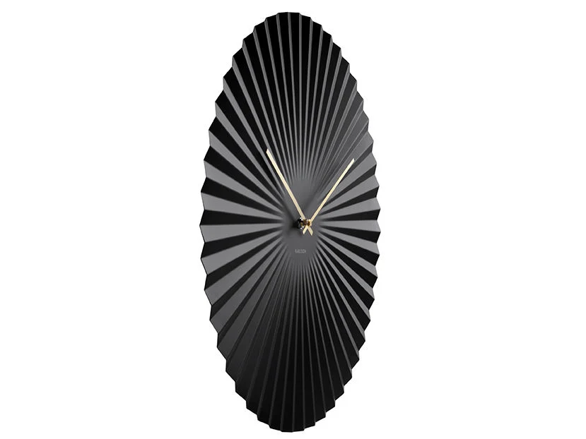 Wandklok Zinsone Zwart - Afbeelding 2