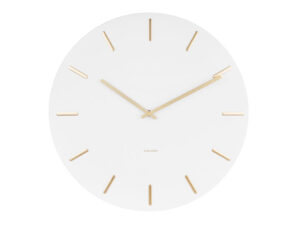 Wandklok Lessal Wit