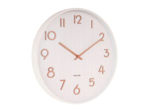 Wandklok Castun Wit