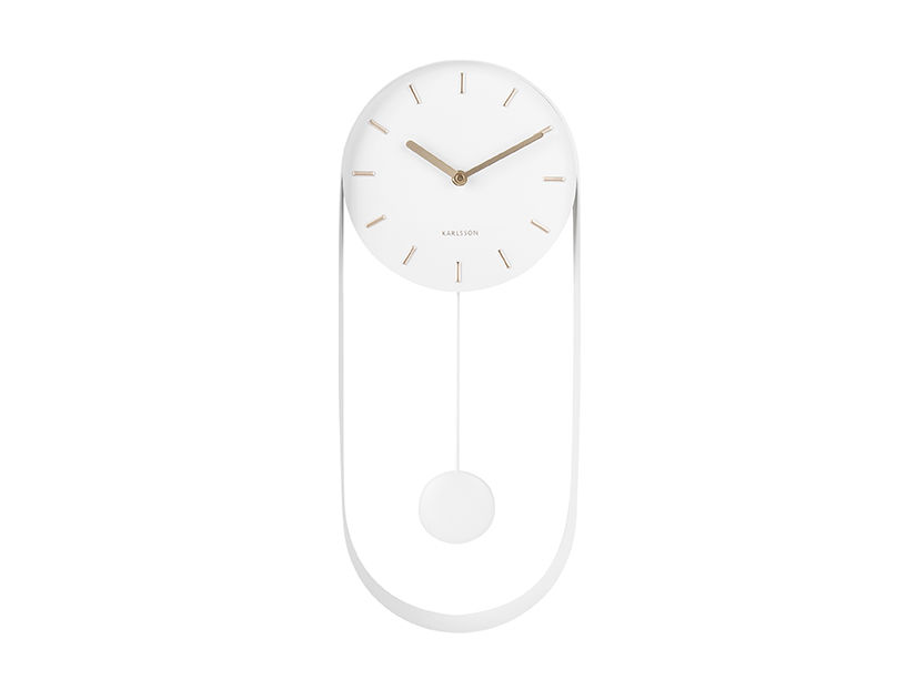 Wandklok Bildano Wit - Afbeelding 2