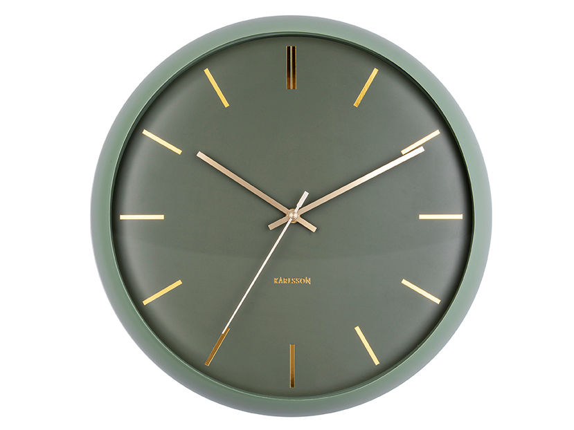 Wandklok Hauldas Groen - Afbeelding 2
