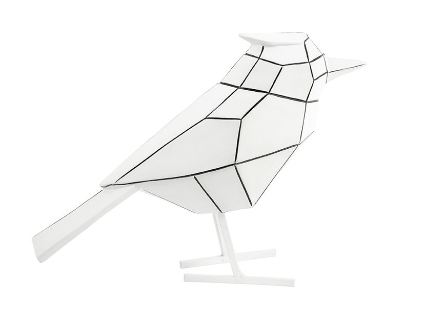 Beeld Gaussonte Polyresin Zwart H18 cm - Afbeelding 2