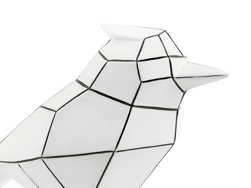 Beeld Gaussonte Polyresin Zwart H18 cm - Afbeelding 3