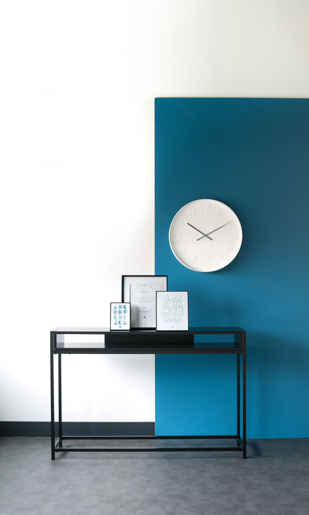 Wandklok Fiben Wit - Afbeelding 4