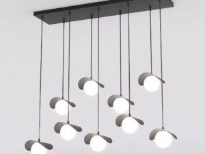 Hanglamp Traunas Zwart Ø10 cm