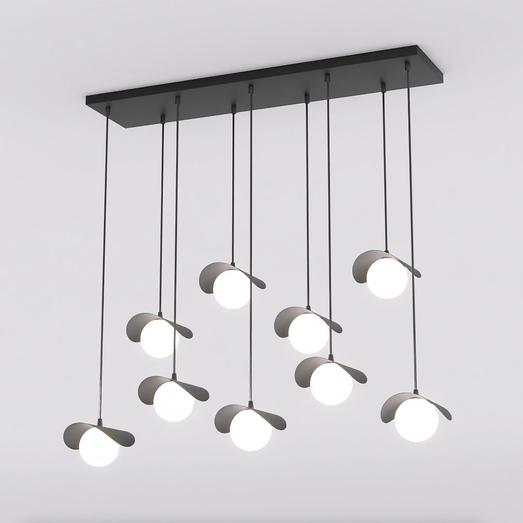Hanglamp Traunas Zwart Ø10 cm
