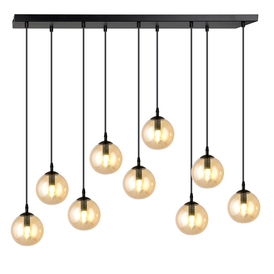 Hanglamp Votin Zwart Ø14 cm