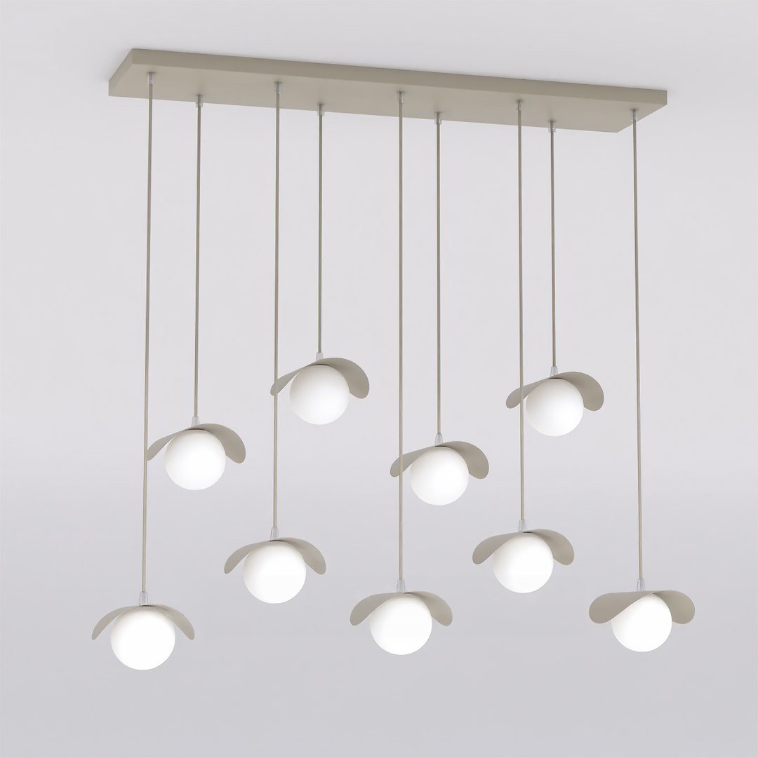 Hanglamp Prurdor Beige Ø10 cm
