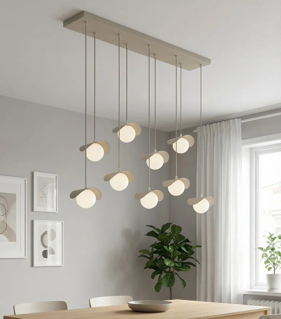 Hanglamp Prurdor Beige Ø10 cm - Afbeelding 2