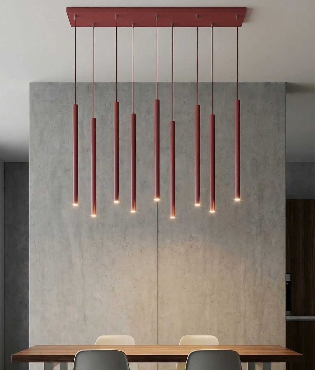 Hanglamp Trerdone Bordeaux - Afbeelding 2