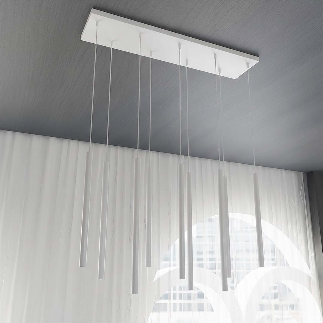 Hanglamp Dordan Wit - Afbeelding 2