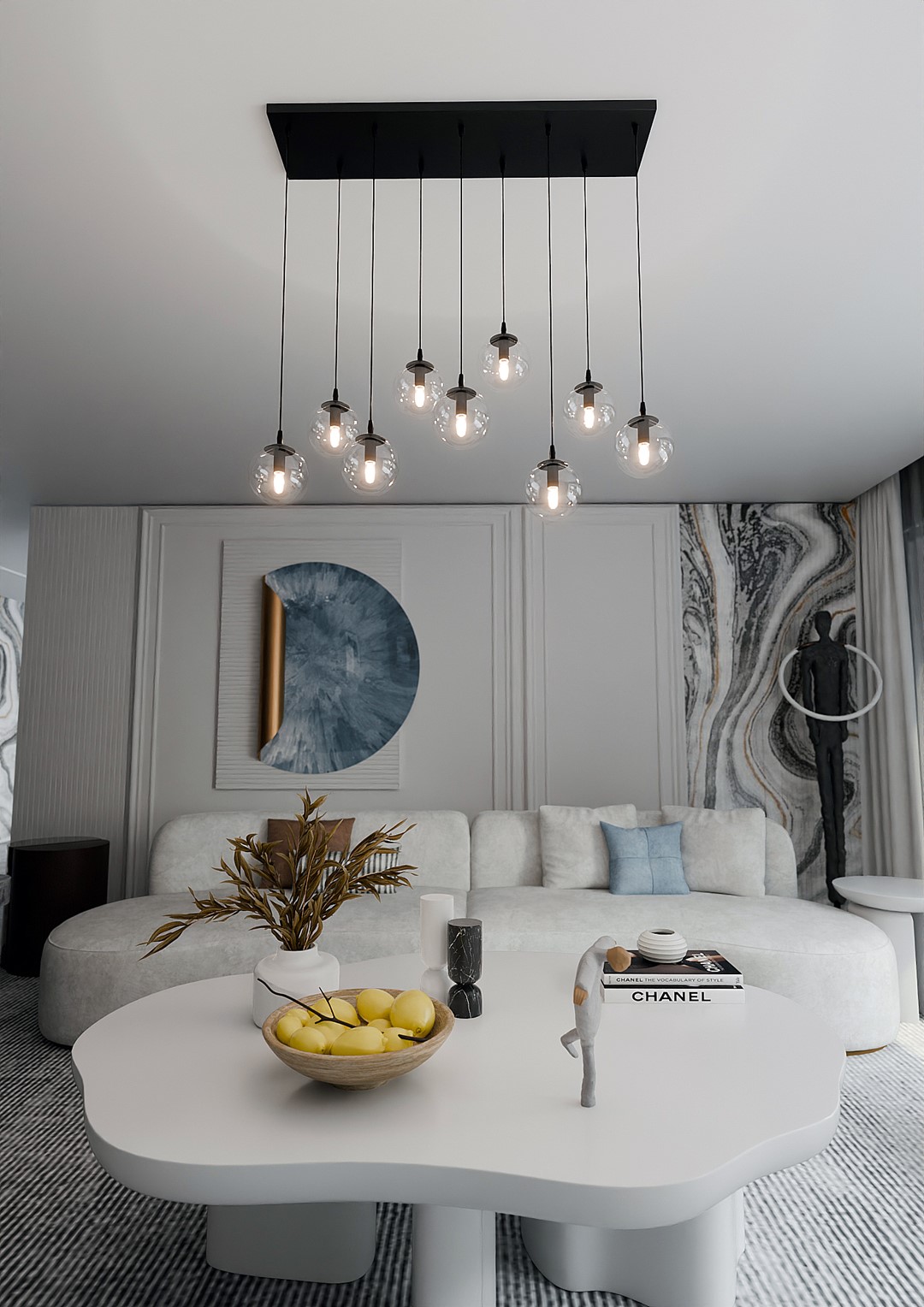 Hanglamp Flirmar Zwart Ø14 cm - Afbeelding 3