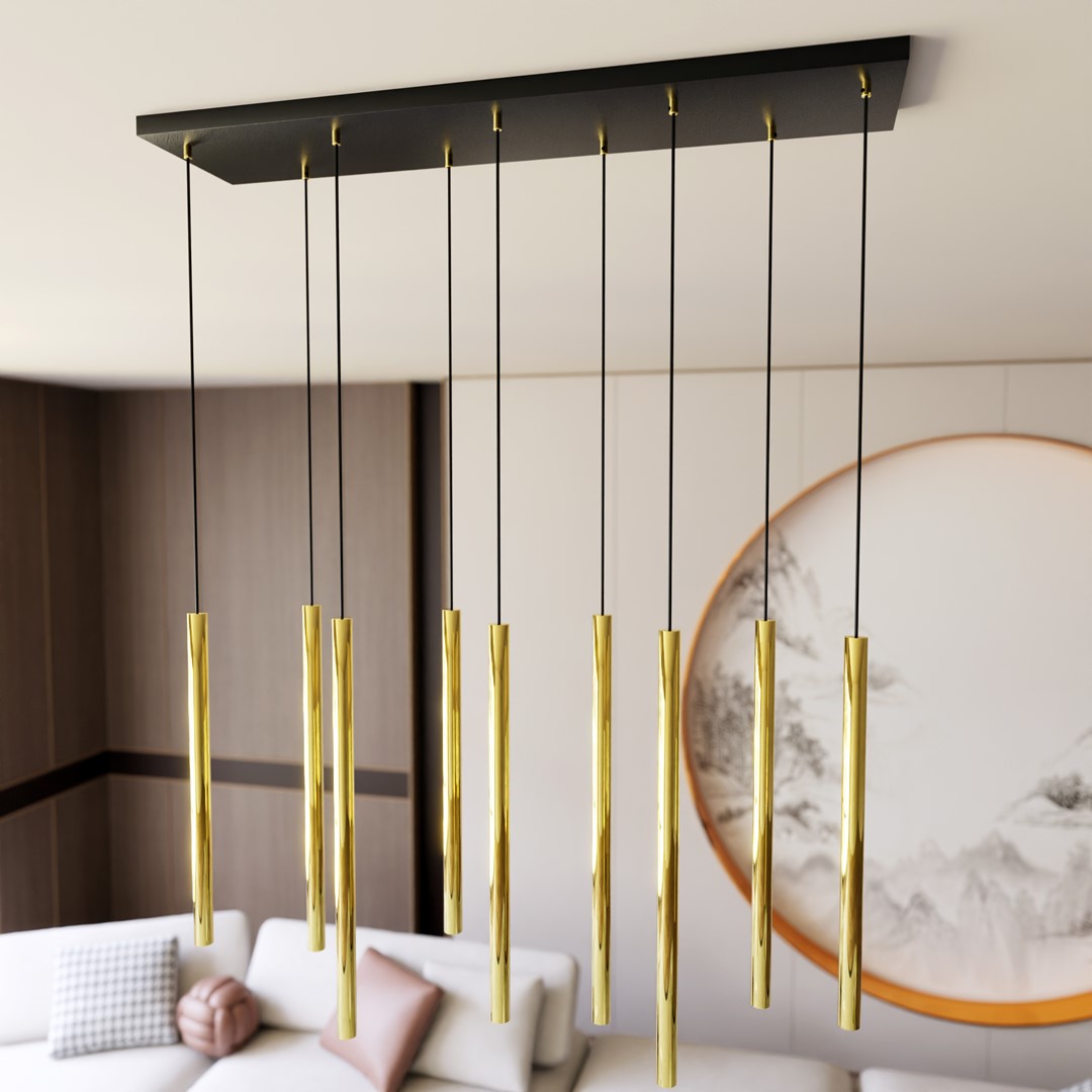Hanglamp Steetond Zwart Ø2 cm - Afbeelding 3