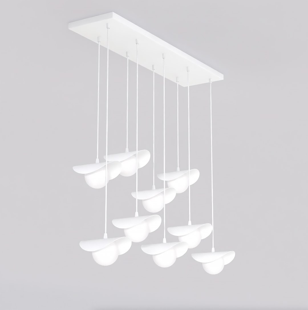 Hanglamp Rurnis Wit Ø10 cm - Afbeelding 3