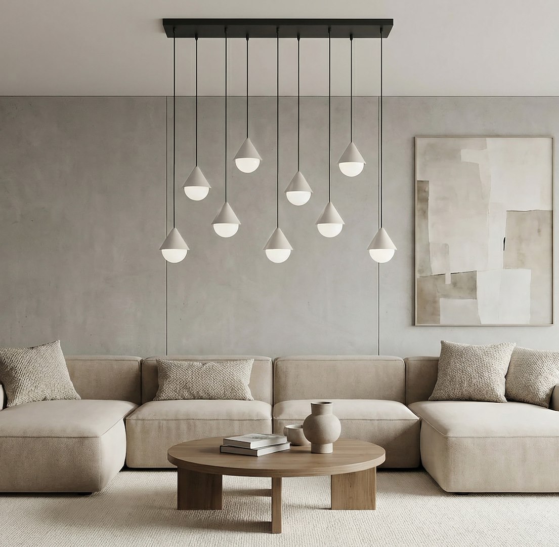 Hanglamp Daarros Zwart Ø10 cm - Afbeelding 3