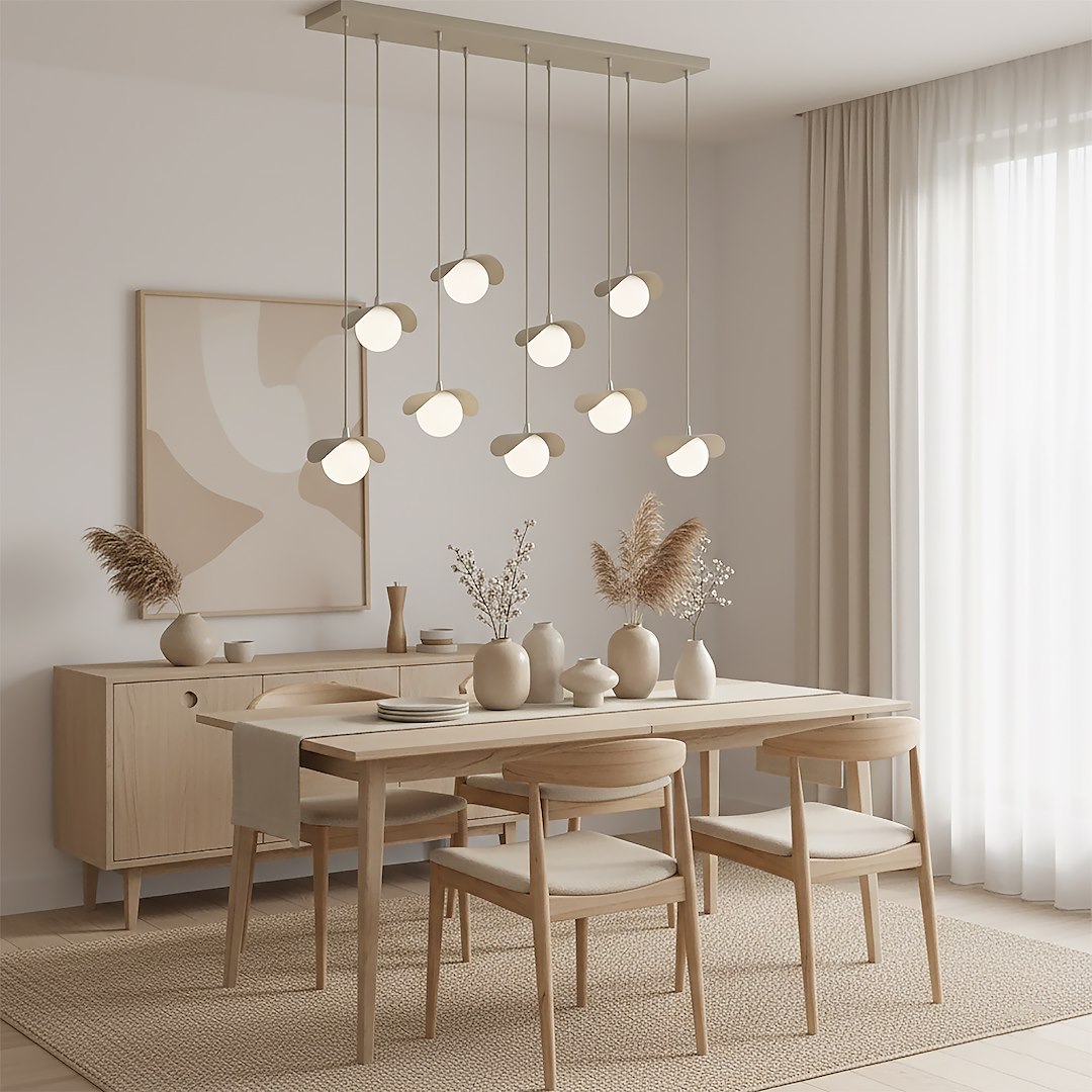 Hanglamp Prurdor Beige Ø10 cm - Afbeelding 4
