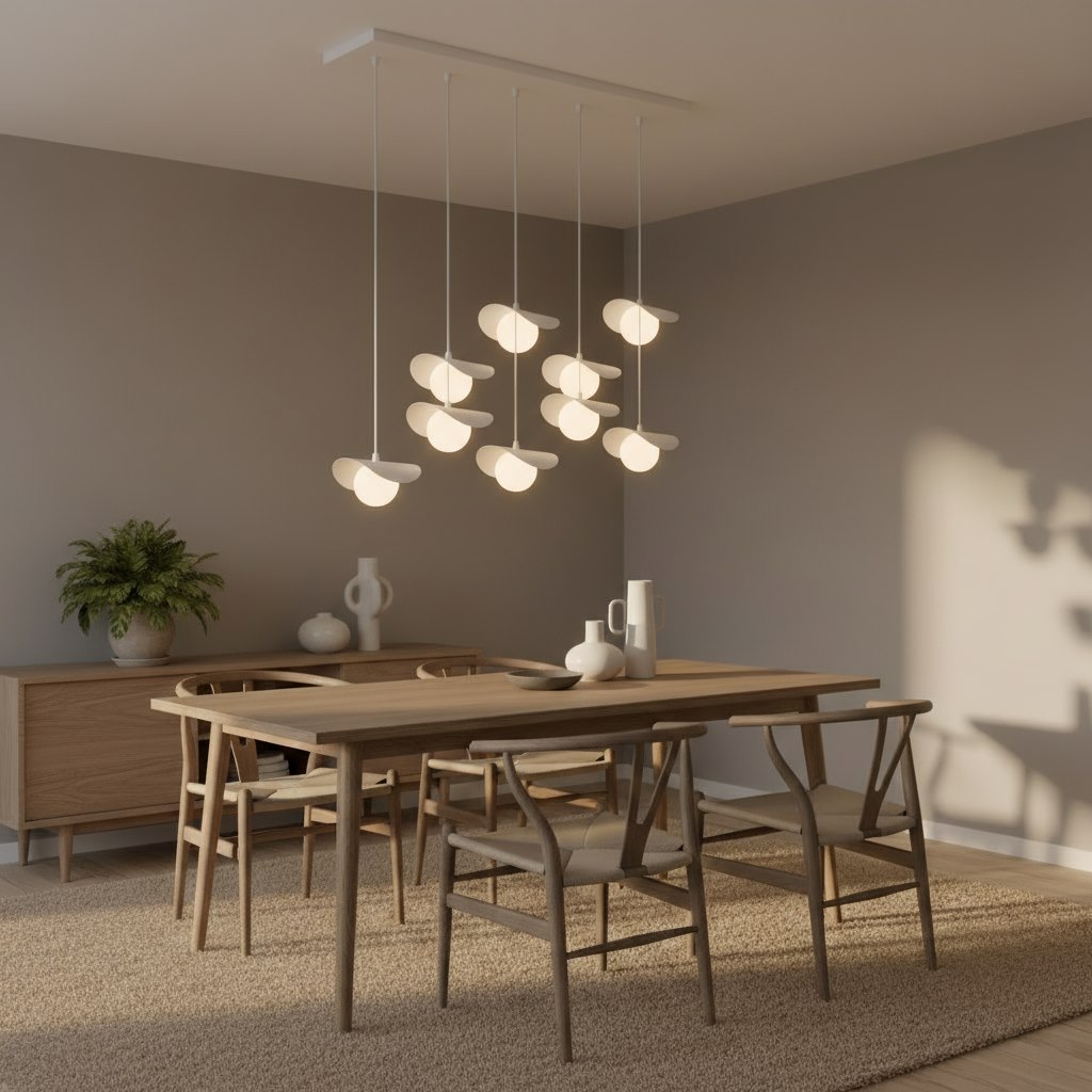 Hanglamp Rurnis Wit Ø10 cm - Afbeelding 4