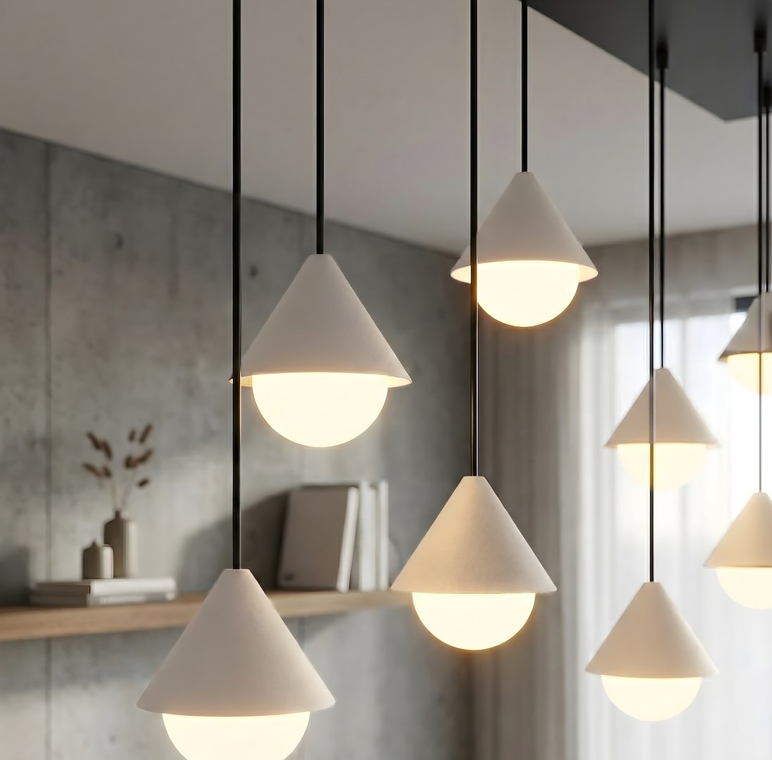 Hanglamp Daarros Zwart Ø10 cm - Afbeelding 4