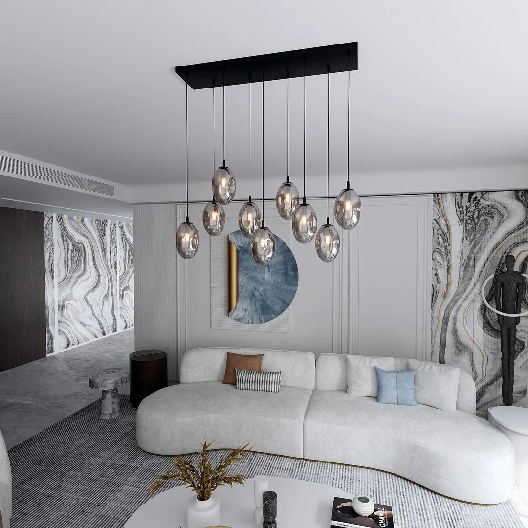 Hanglamp Trurdon Zwart Ø12 cm - Afbeelding 4