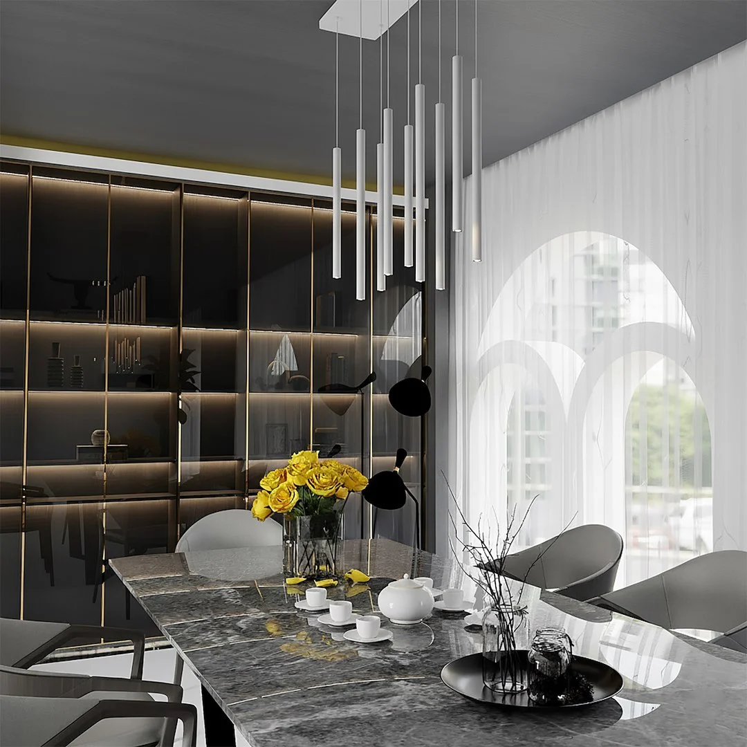 Hanglamp Dordan Wit - Afbeelding 4