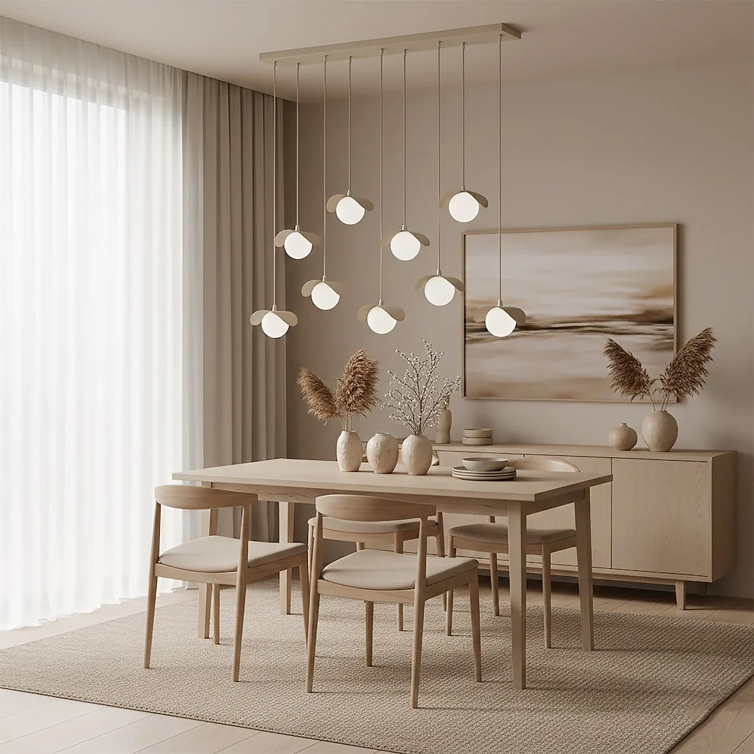Hanglamp Prurdor Beige Ø10 cm - Afbeelding 5