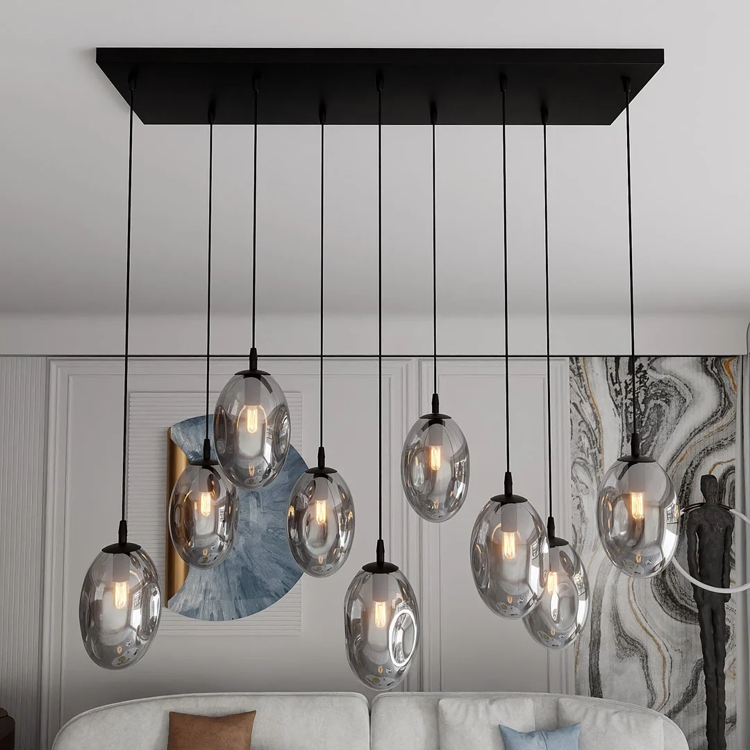 Hanglamp Trurdon Zwart Ø12 cm - Afbeelding 5