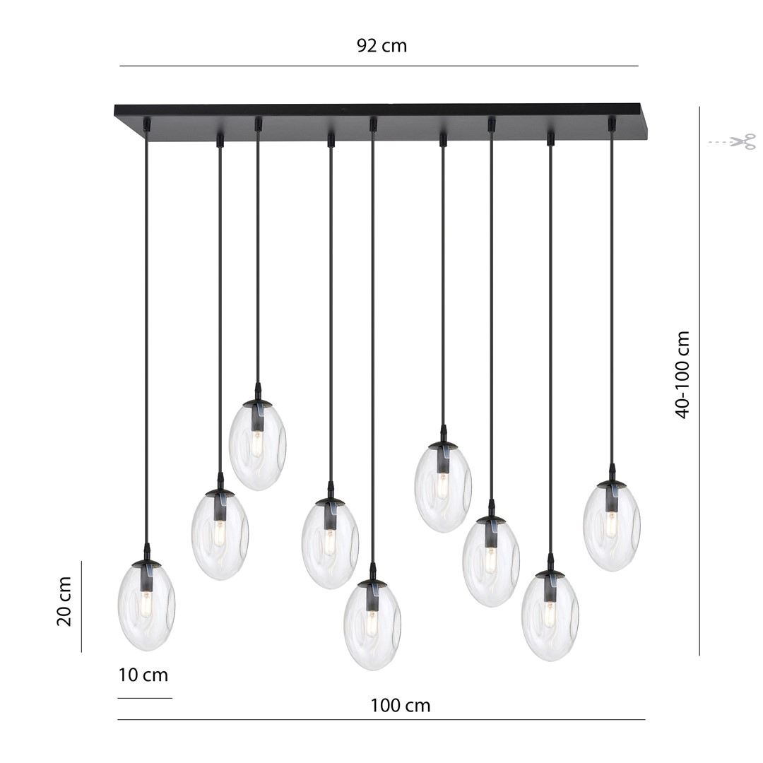 Hanglamp Laalone Zwart Ø12 cm - Afbeelding 5