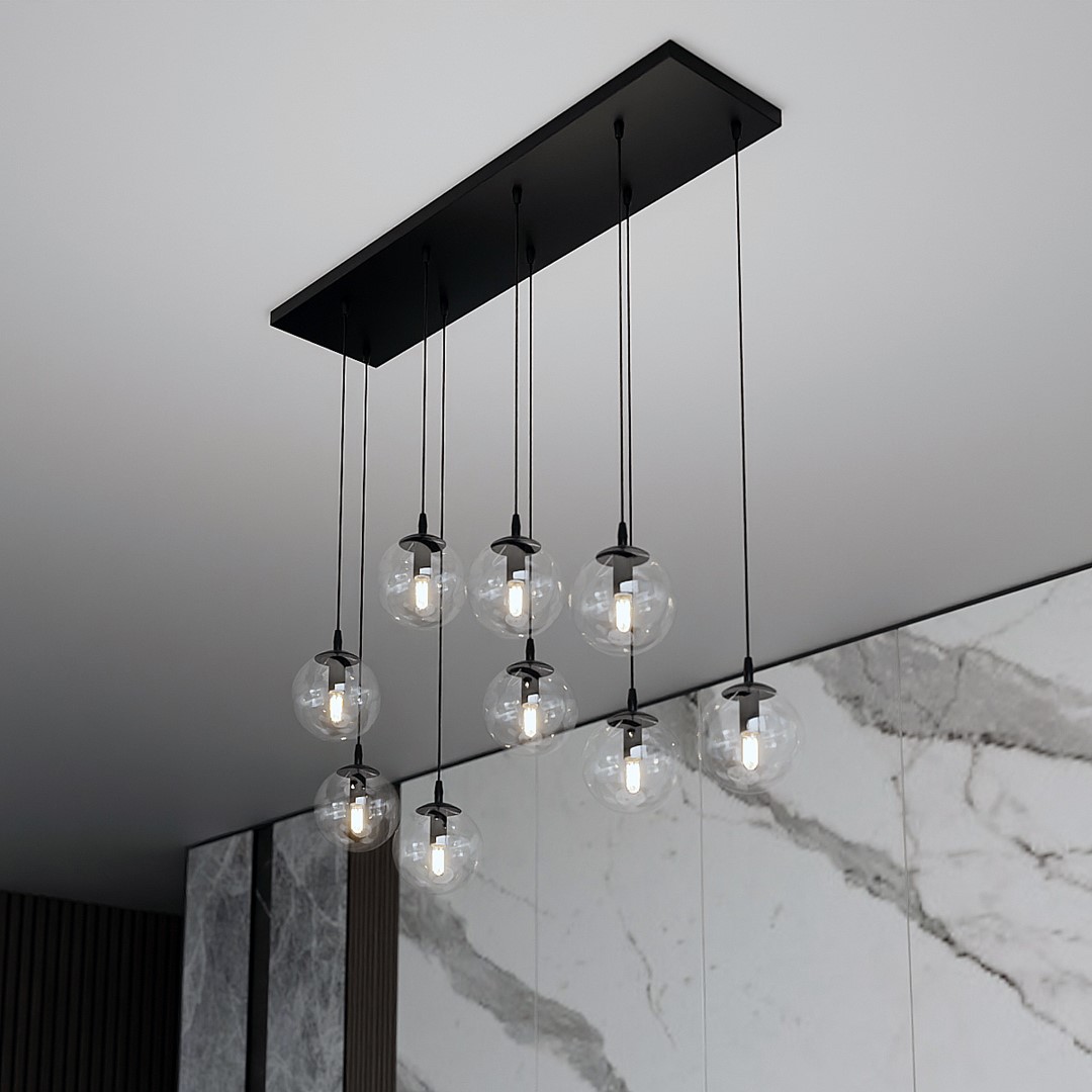 Hanglamp Flirmar Zwart Ø14 cm - Afbeelding 5