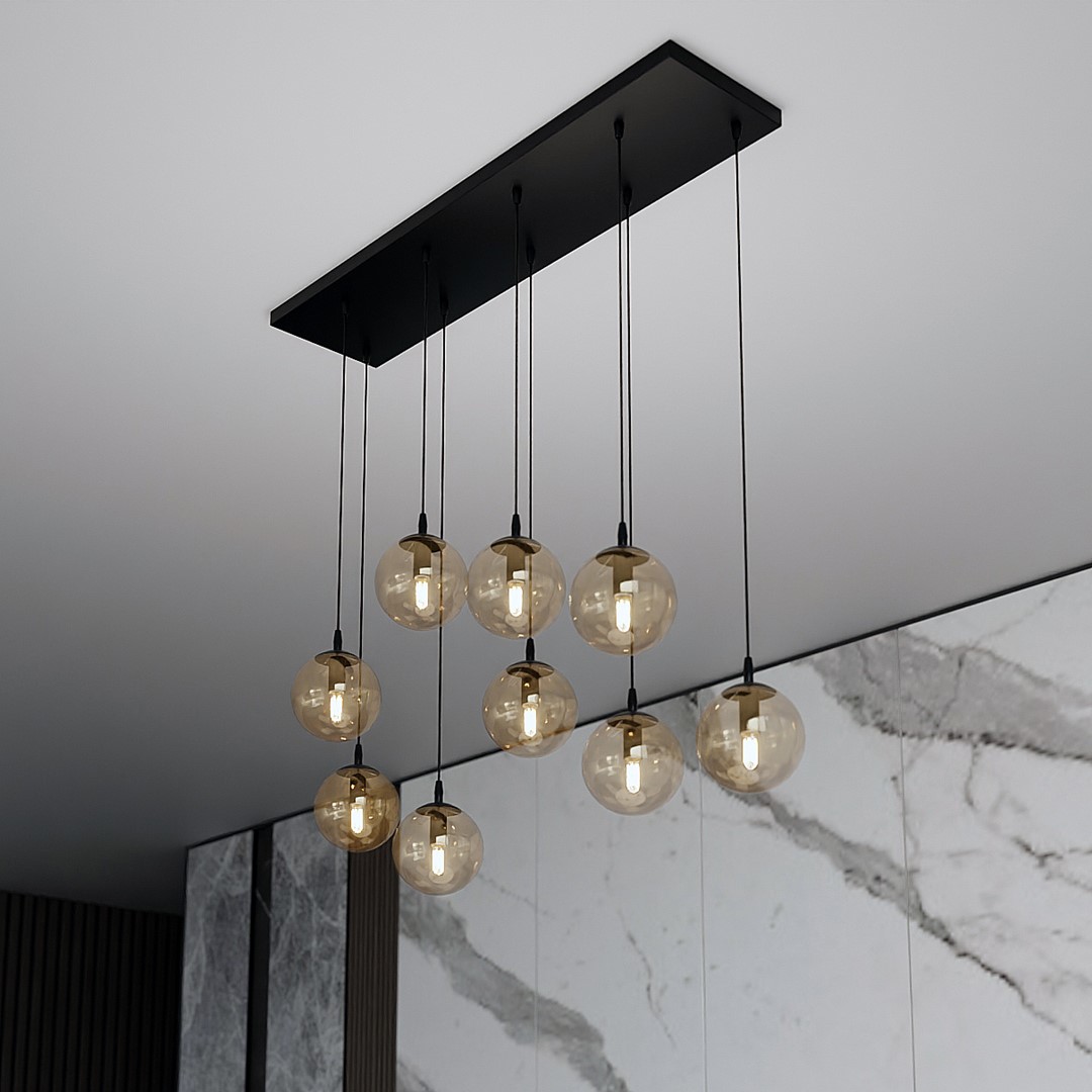 Hanglamp Votin Zwart Ø14 cm - Afbeelding 5