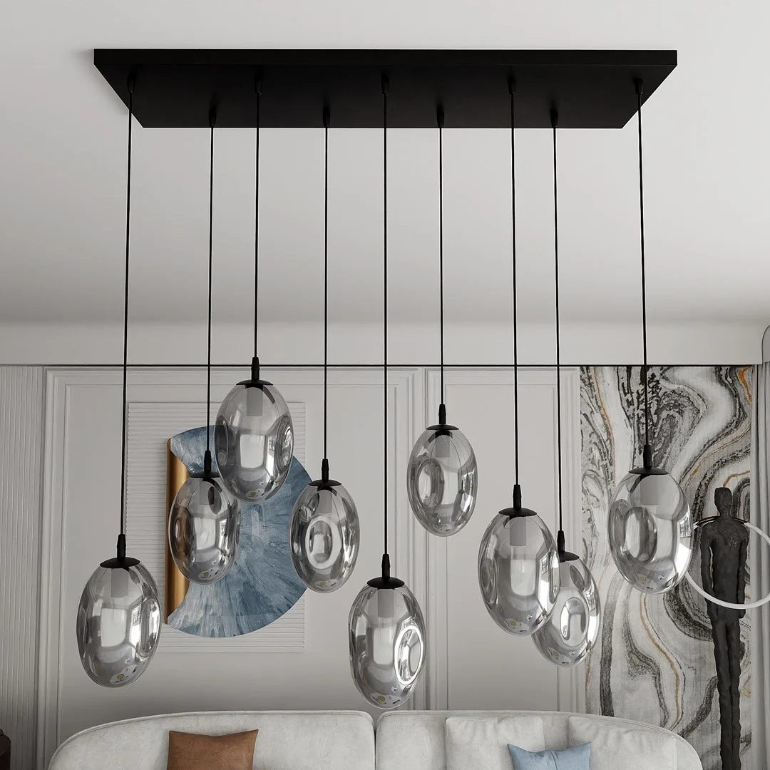 Hanglamp Trurdon Zwart Ø12 cm - Afbeelding 6