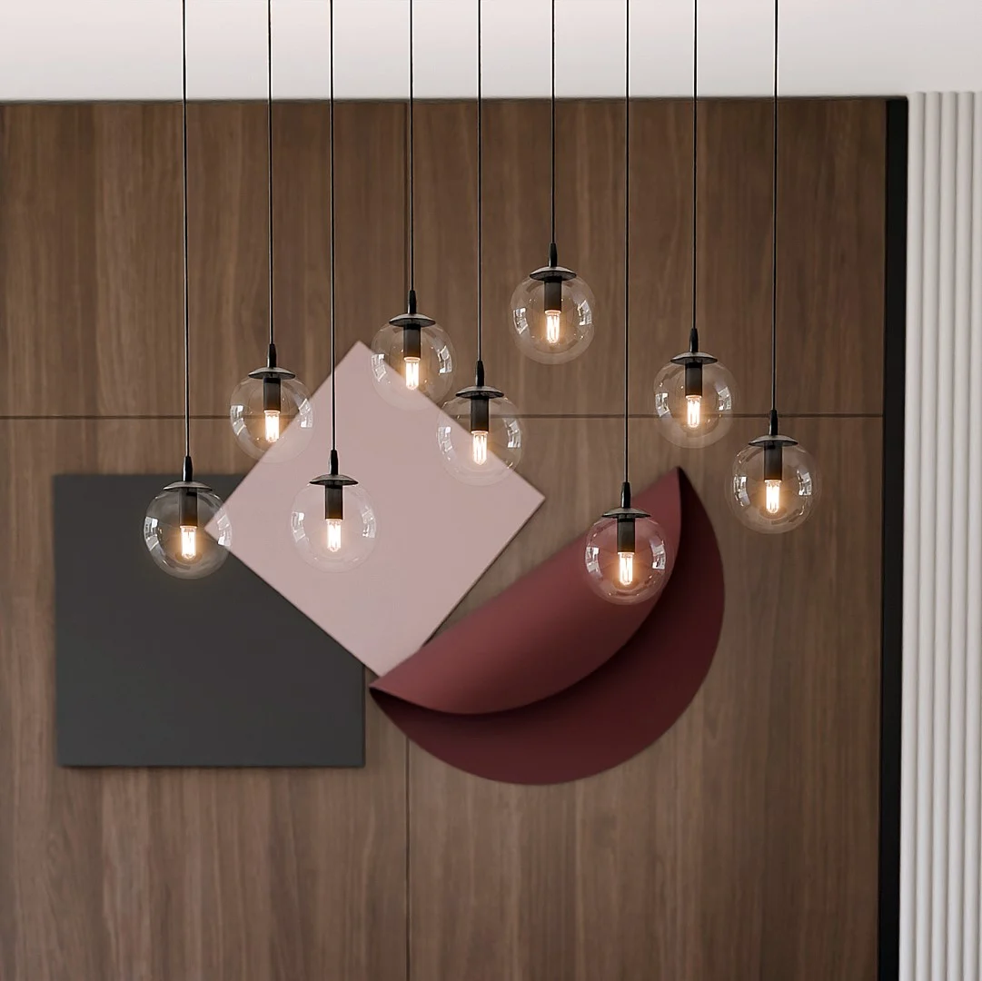 Hanglamp Flirmar Zwart Ø14 cm - Afbeelding 6