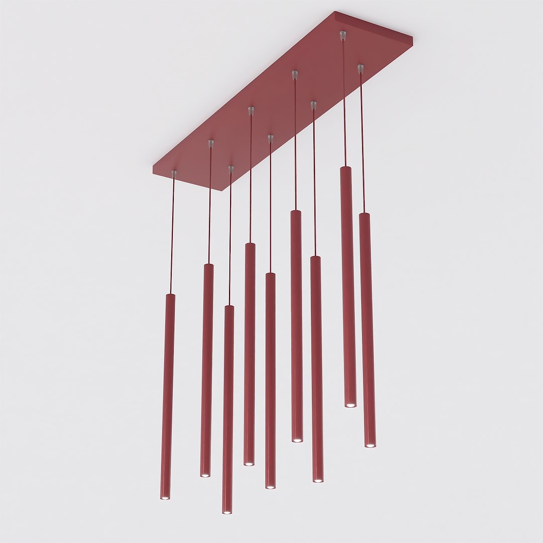 Hanglamp Trerdone Bordeaux - Afbeelding 6