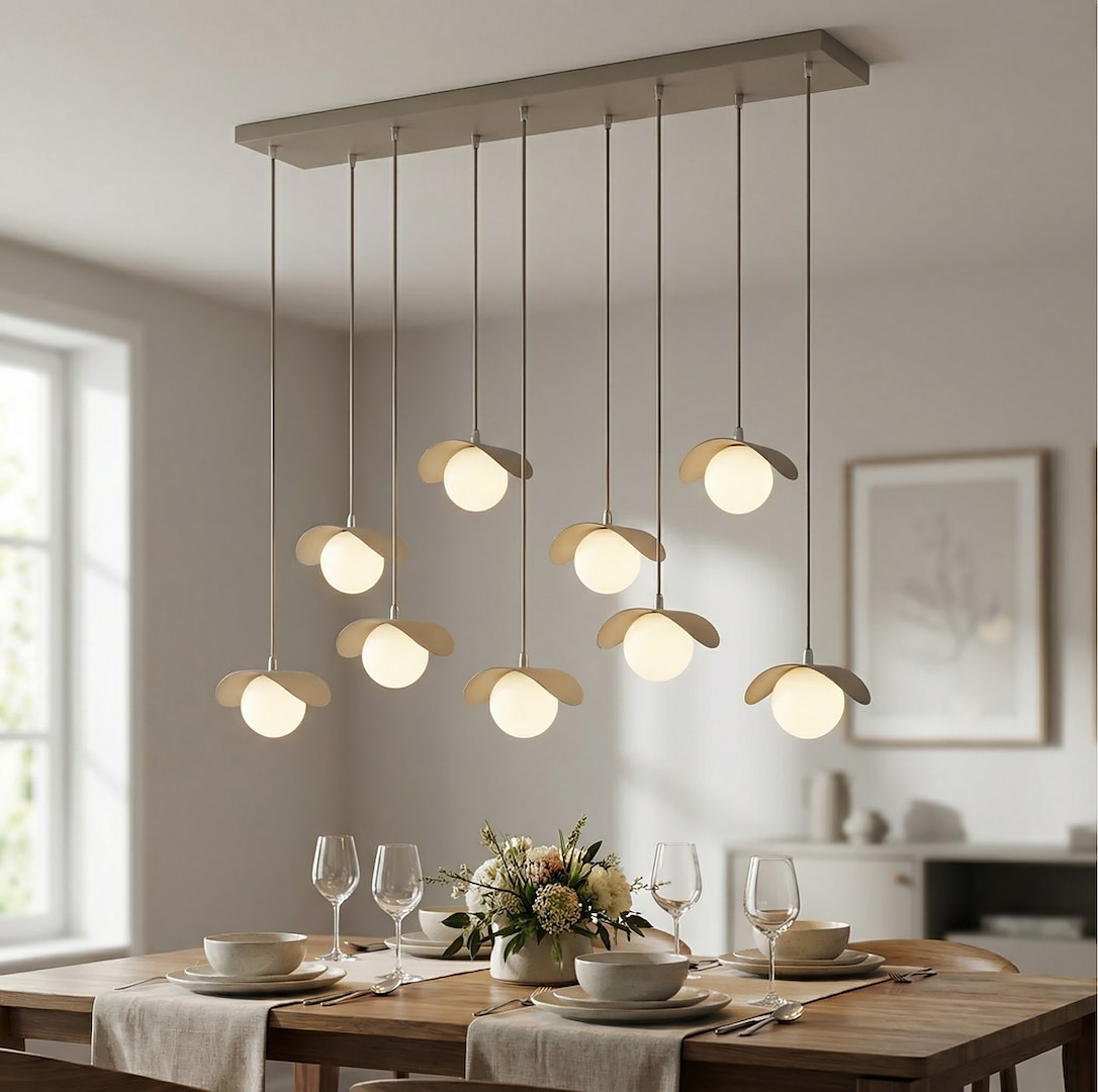 Hanglamp Prurdor Beige Ø10 cm - Afbeelding 7