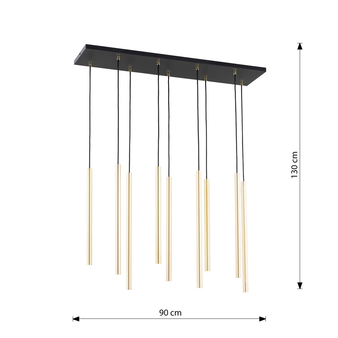 Hanglamp Steetond Zwart Ø2 cm - Afbeelding 8