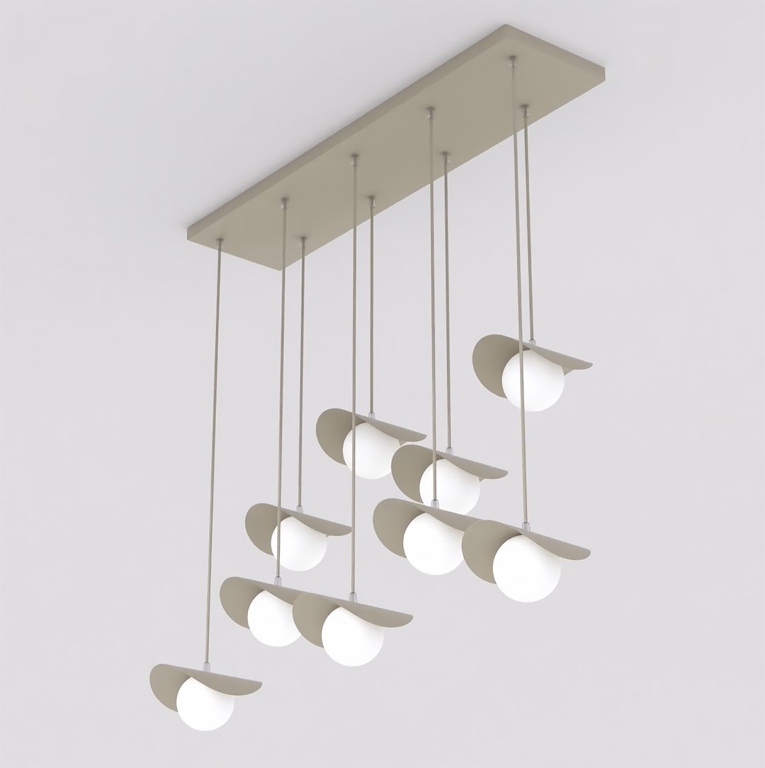 Hanglamp Prurdor Beige Ø10 cm - Afbeelding 8