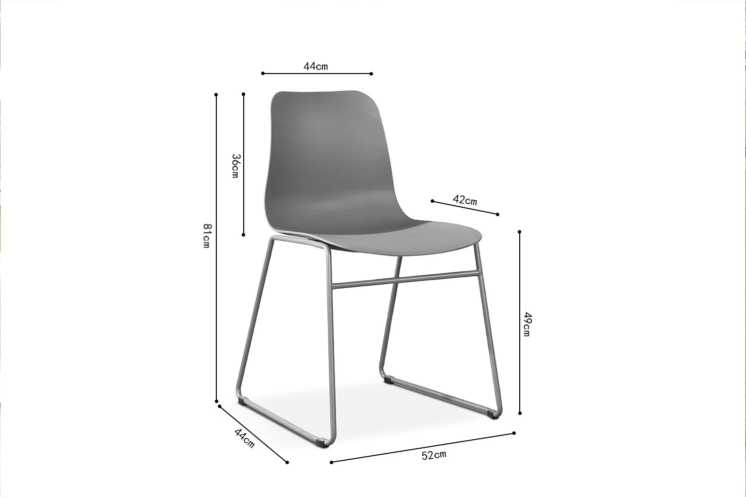Stoel Rielvone Grijs - Afbeelding 6