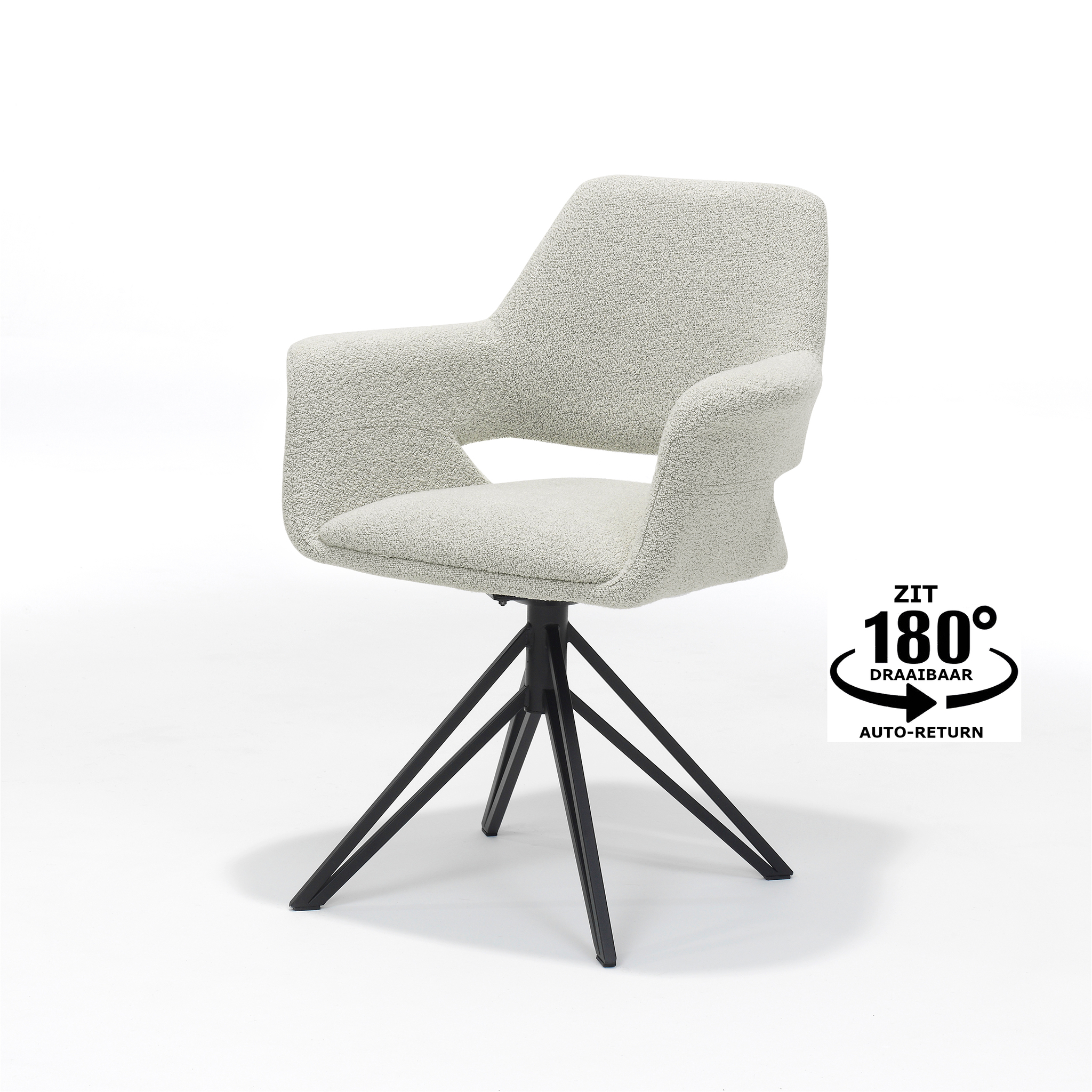 Fauteuil Koontaro Grenen Ivoor