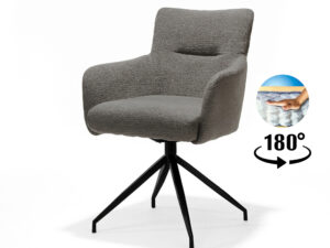 Fauteuil Dermund Antraciet
