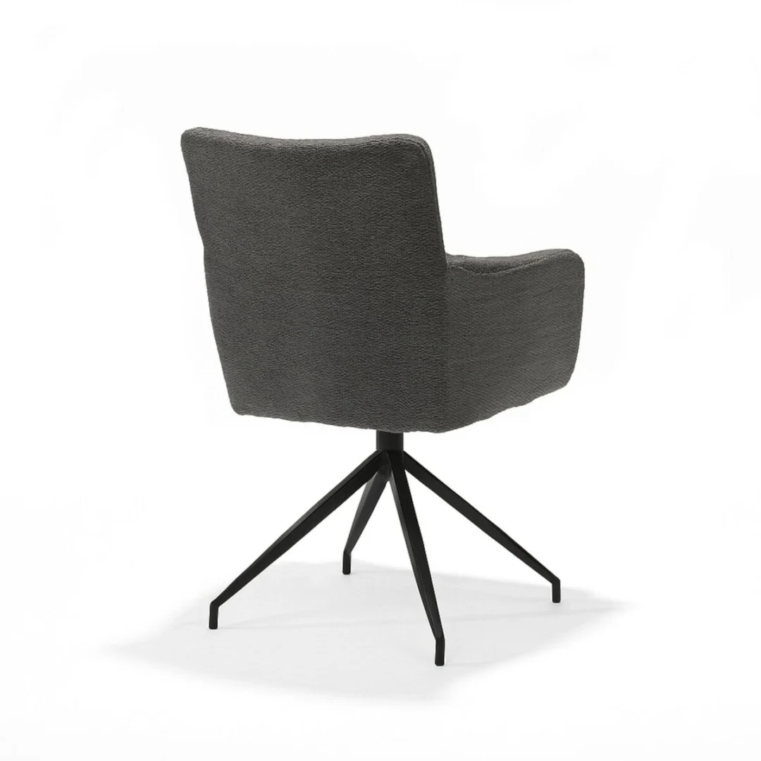 Fauteuil Dermund Antraciet - Afbeelding 3