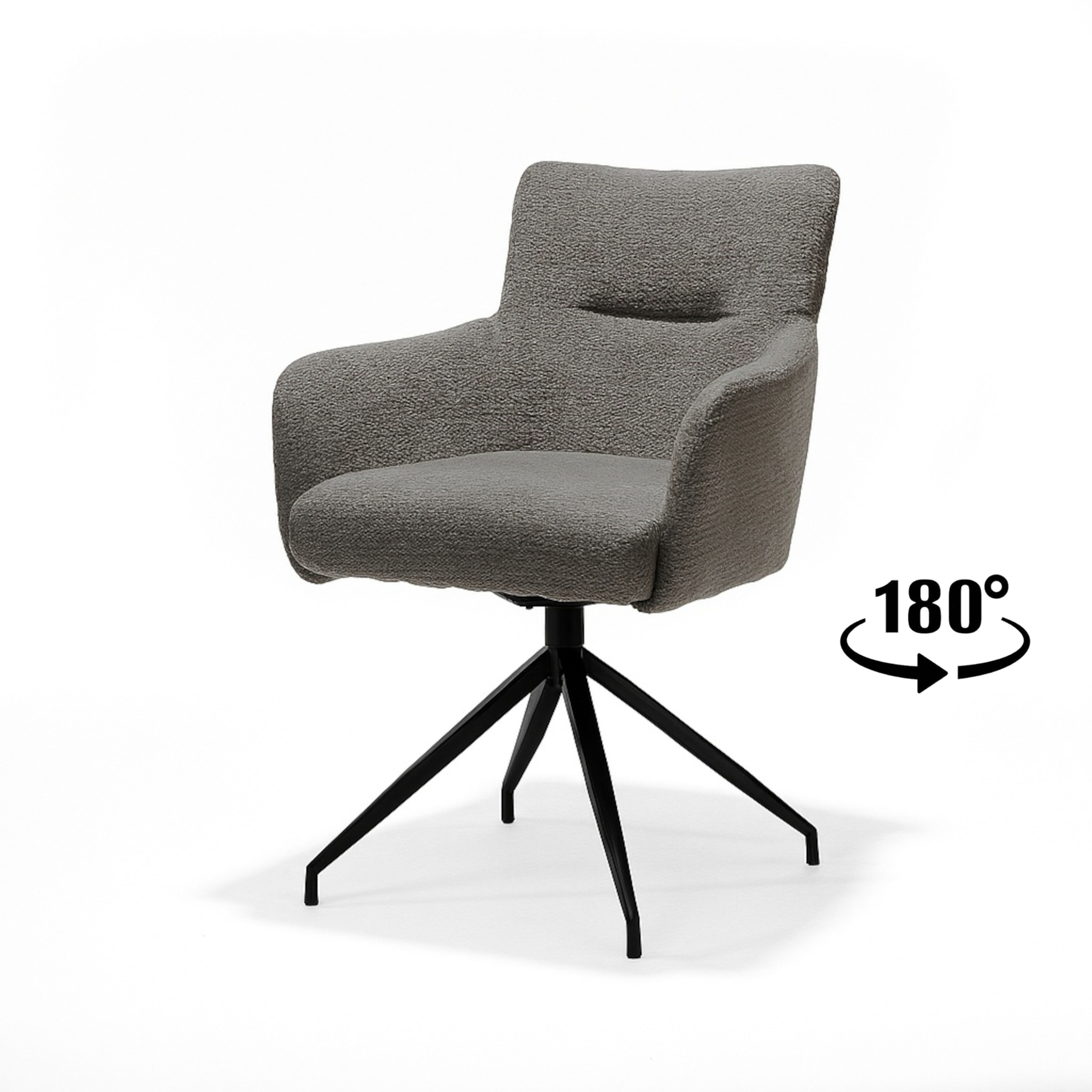 Fauteuil Dermund Antraciet - Afbeelding 4