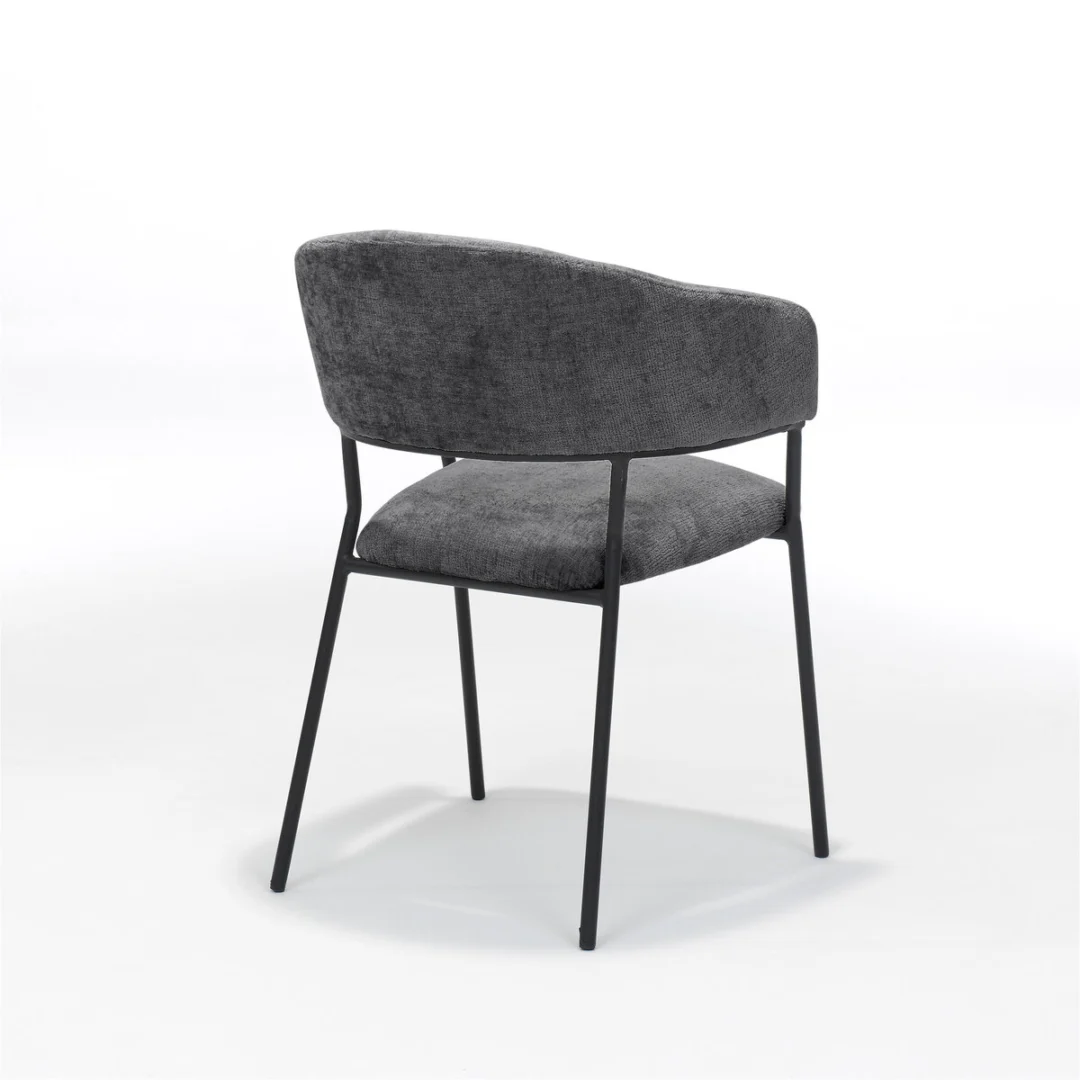 Fauteuil Broran grijs polyester - Afbeelding 2