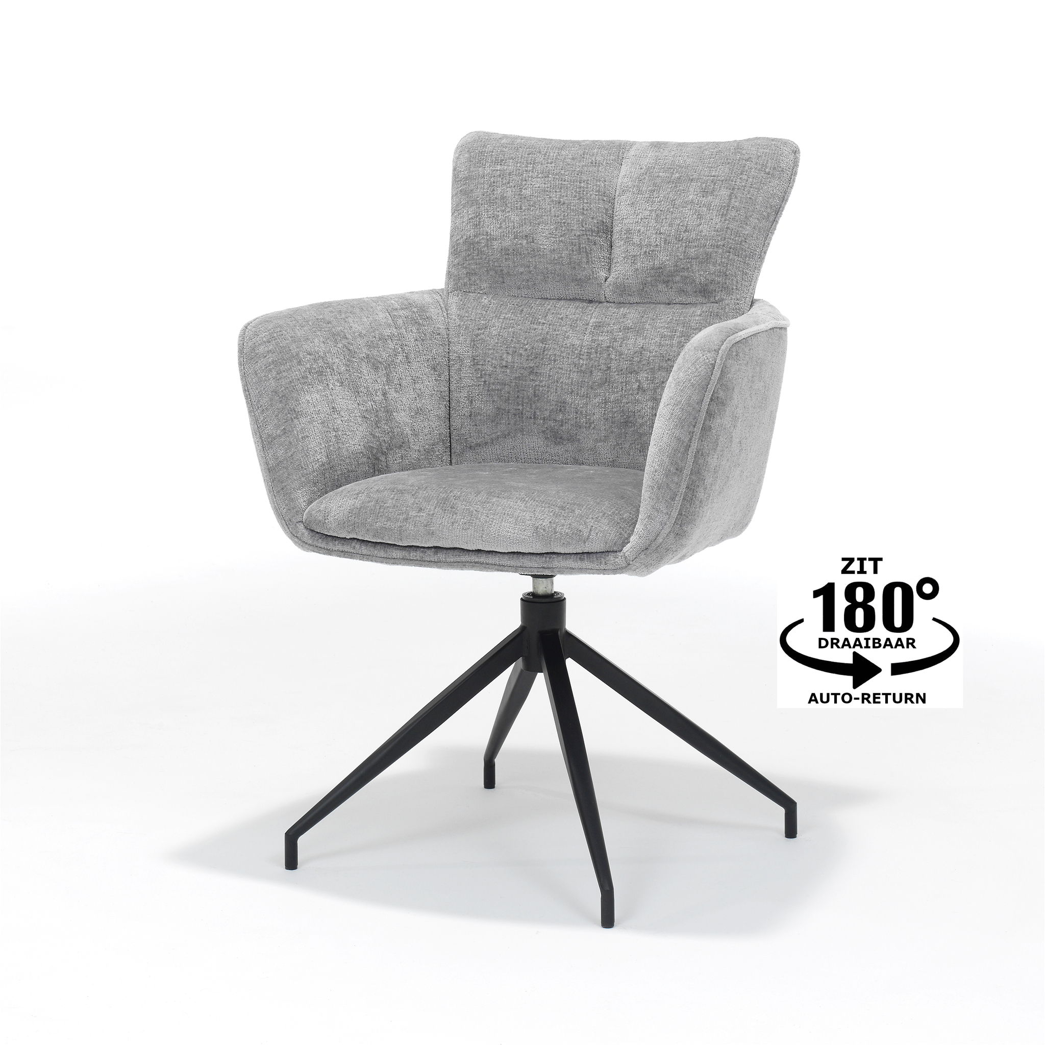 Fauteuil Caasora Grijs