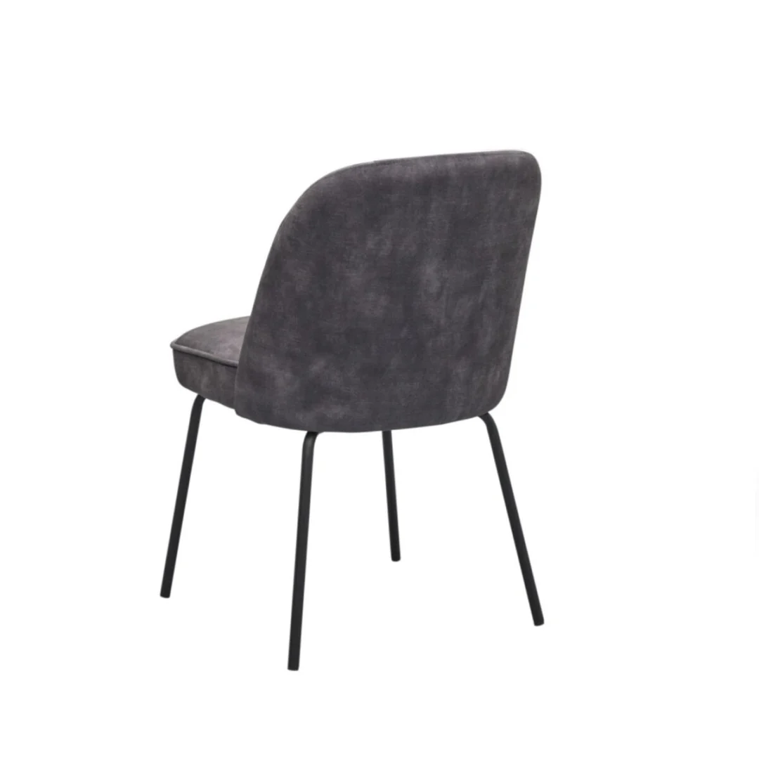 Stoel Slissoro Velvet Antraciet - Afbeelding 3